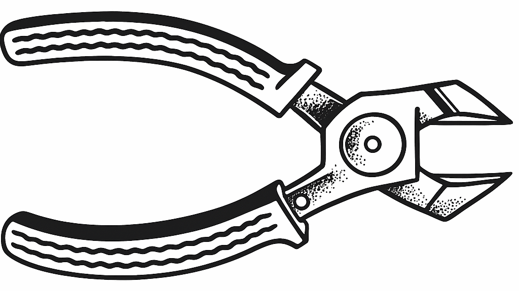 Figure 5 – Side cutting pliers
Figure 5 – Side cutting pliers