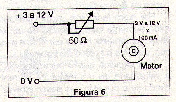 Figure 6 – Practical circuit for a low-consumption motor.
Figure 6 – Practical circuit for a low-consumption motor.