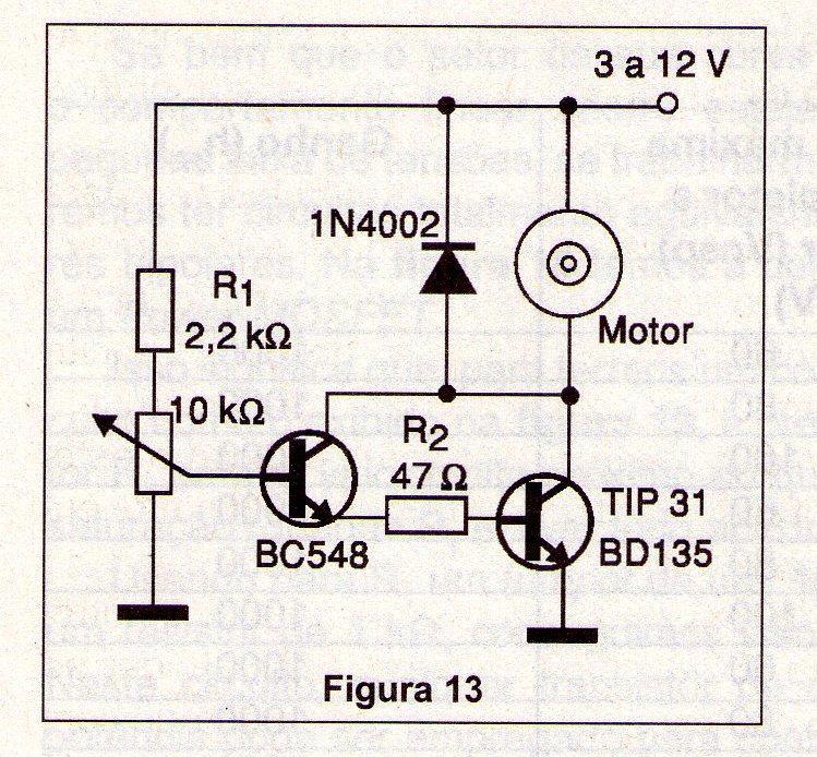 Figure 13 – Linear control with transistor pair in Darlington configuration.
Figure 13 – Linear control with transistor pair in Darlington configuration.