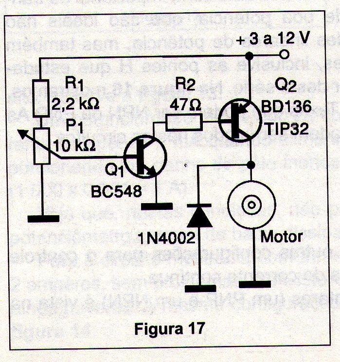 Figure 17 – Configuration with complementary transistors.
Figure 17 – Configuration with complementary transistors.
