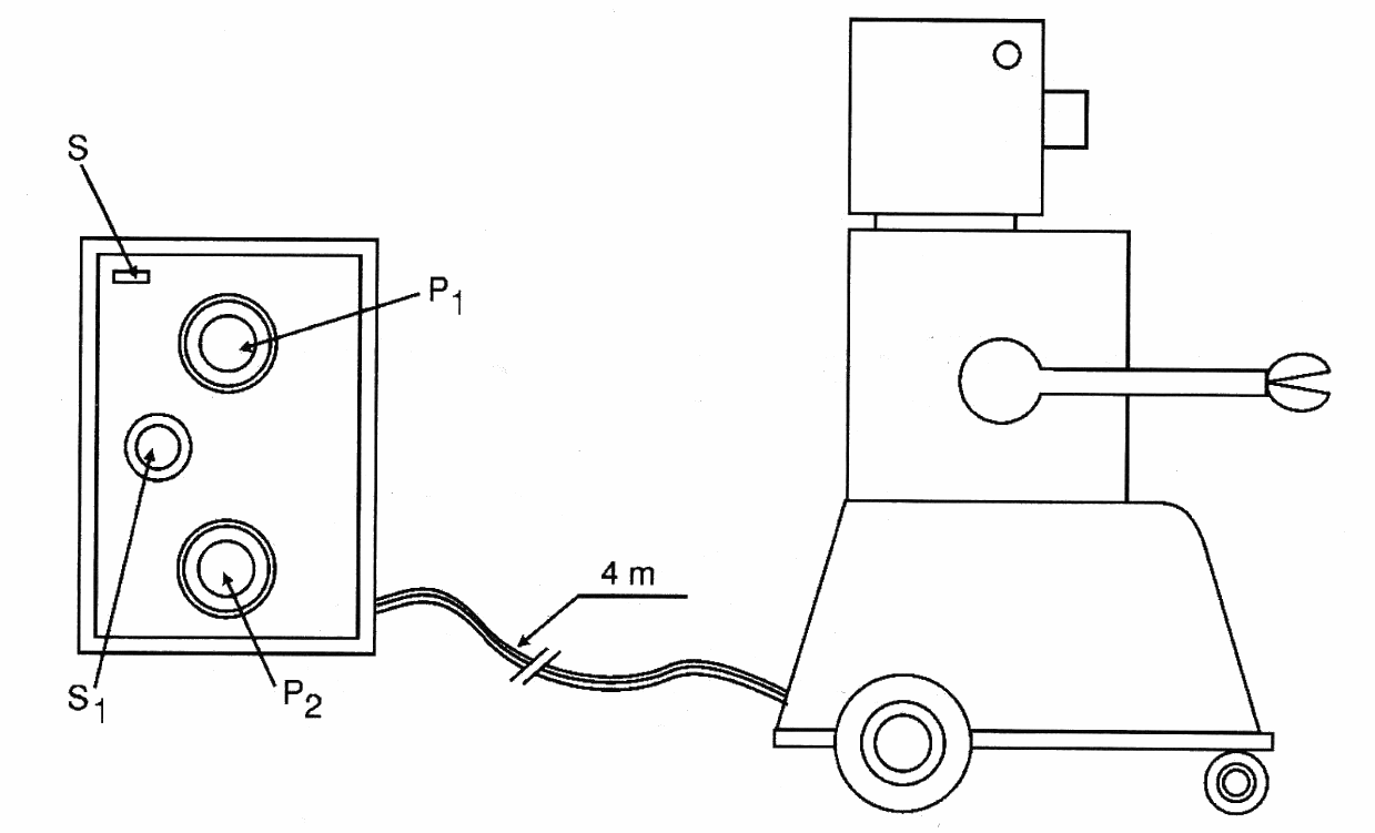 Figure 29 – Suggested design of a robot controlled with the circuit described.
Figure 29 – Suggested design of a robot controlled with the circuit described.