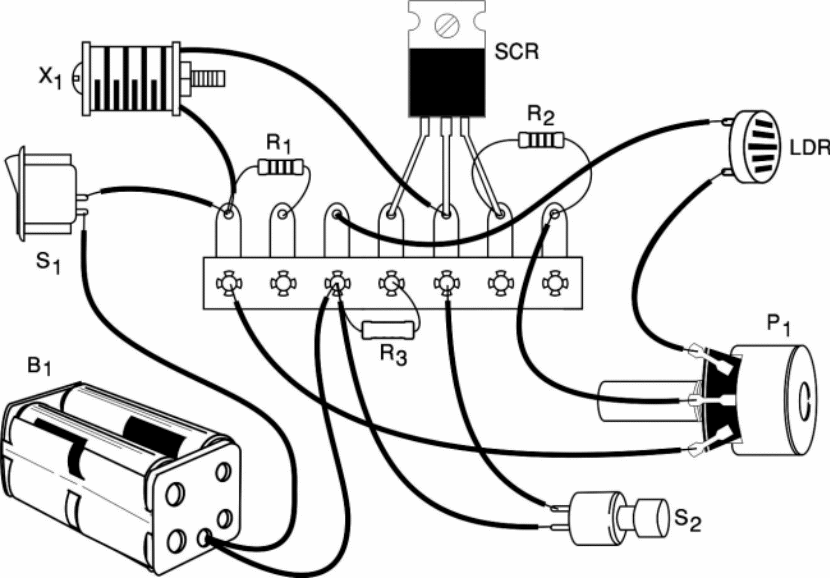 Circuit assembly – version 2 – in terminal bridge. Circuit assembly – version 2 – in terminal bridge.