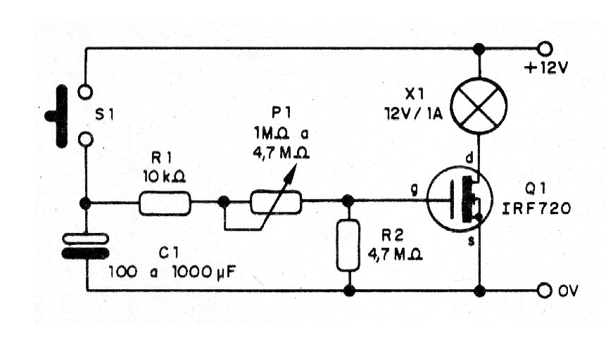 Figure 1 - Complete diagram of the timer Figure 1 - Complete diagram of the timer
