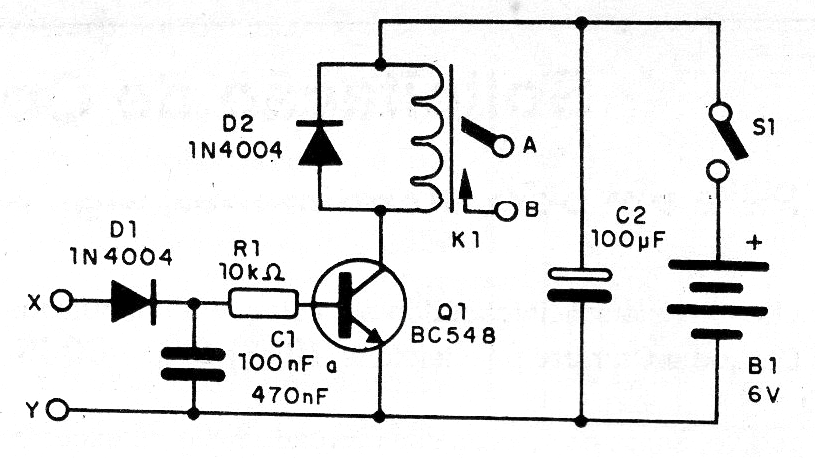 Figure 1 - Diagram of the audio key. Figure 1 - Diagram of the audio key.