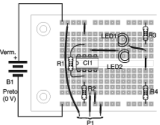 Figure 2 - Assembly in an array of contacts. Figure 2 - Assembly in an array of contacts.