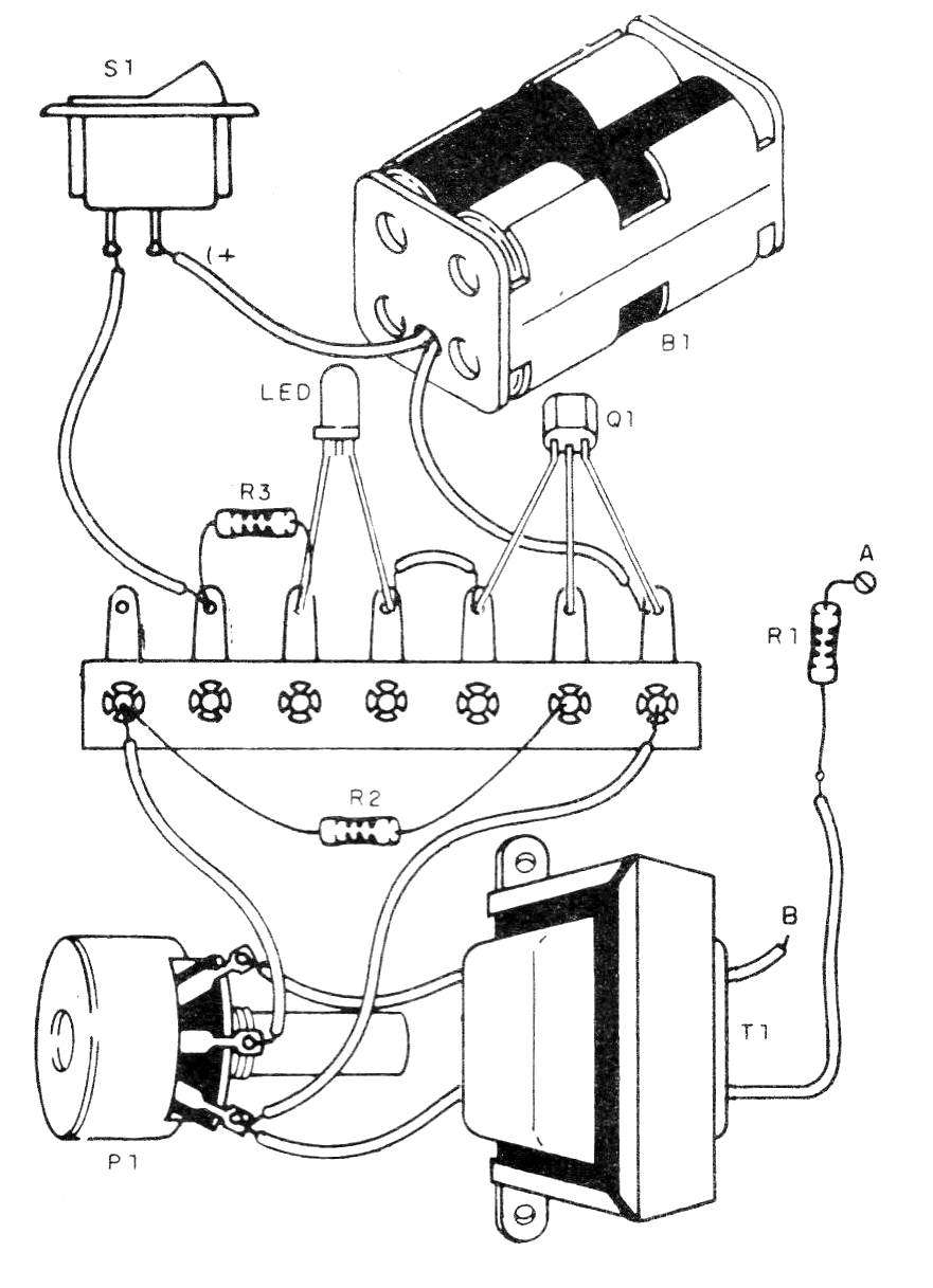 Figure 2 - Array of components on a terminal bridge Figure 2 - Array of components on a terminal bridge
