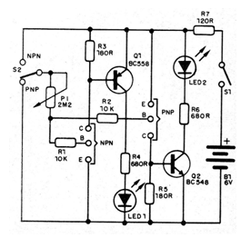 Figure 1 - Complete diagram of the tester Figure 1 - Complete diagram of the tester