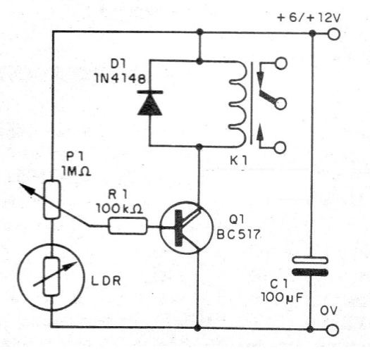 Figure 1 - Photo-relay Figure 1 - Photo-relay