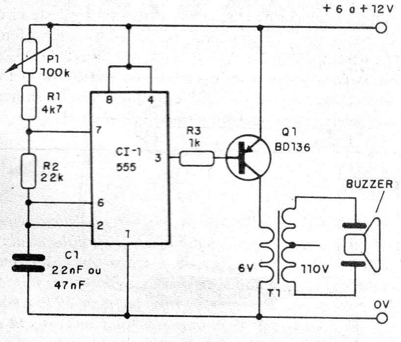Figure 1 - Buzzer diagram Figure 1 - Buzzer diagram