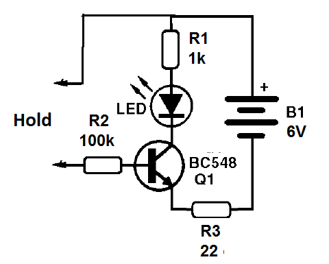 Figure 1 - Touch sensor circuit