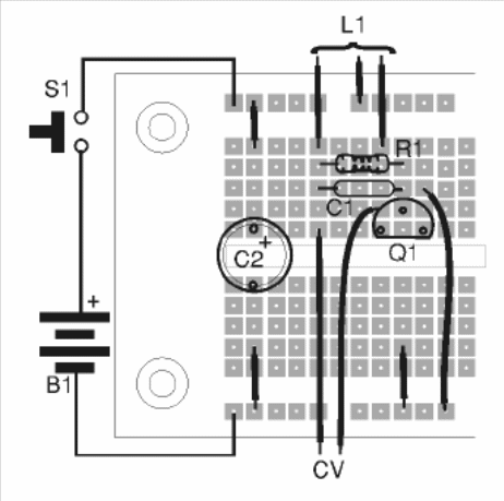Figure 3 - Assembly in protoboard