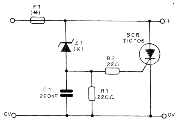 Figure 1 - Crowbar Protection Diagram Figure 1 - Crowbar Protection Diagram