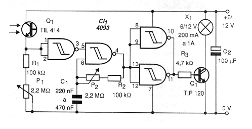 Figure 1 - Diagram of the night switch Figure 1 - Diagram of the night switch