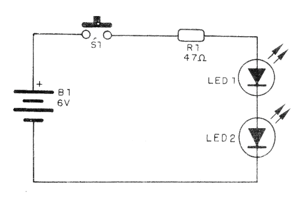 Figure 1- Monochromatic Light Source Circuit